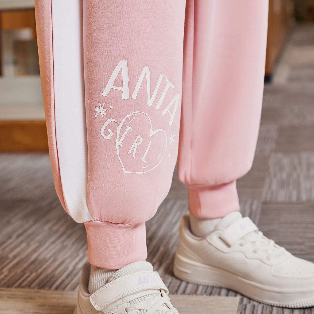 Quần Dài Thể Thao Bé Gái Anta Kids 3625C8705-1