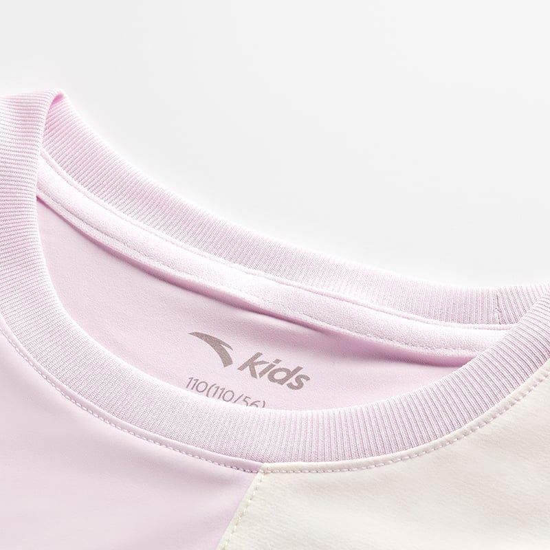 Áo Phông Ngắn Tay Thể Thao Bé Gái Anta Kids 3625C9104-2