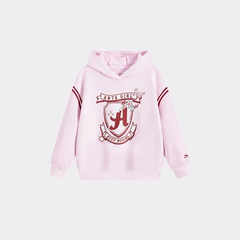 Áo Hoodie Thời Trang Bé Gái Anta Kids 3625C9714-1