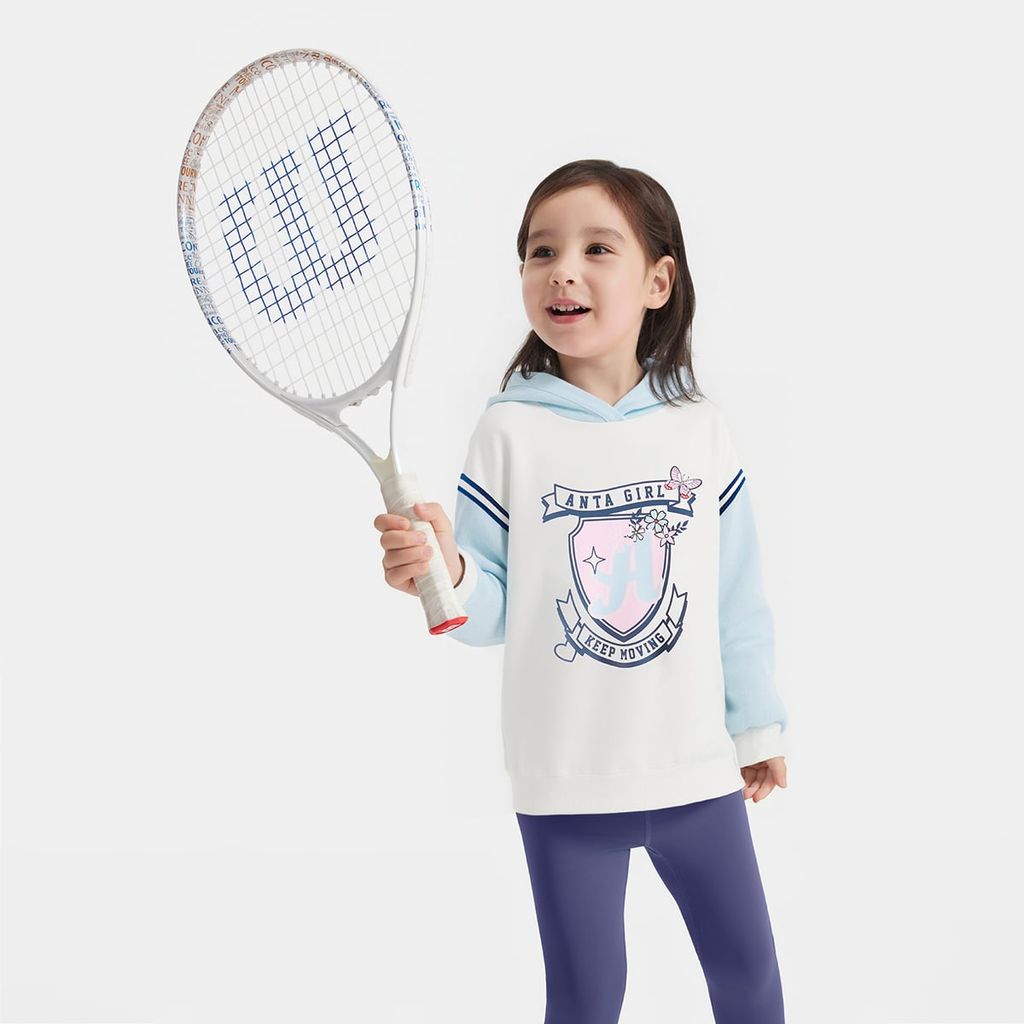 Áo Hoodie Thời Trang Bé Gái Anta Kids 3625C9714-2