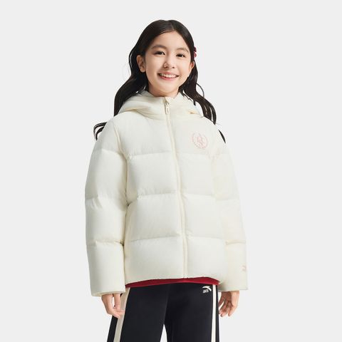 Áo Khoác Lông Vũ Bé Gái Anta Kids 3625D1901-1