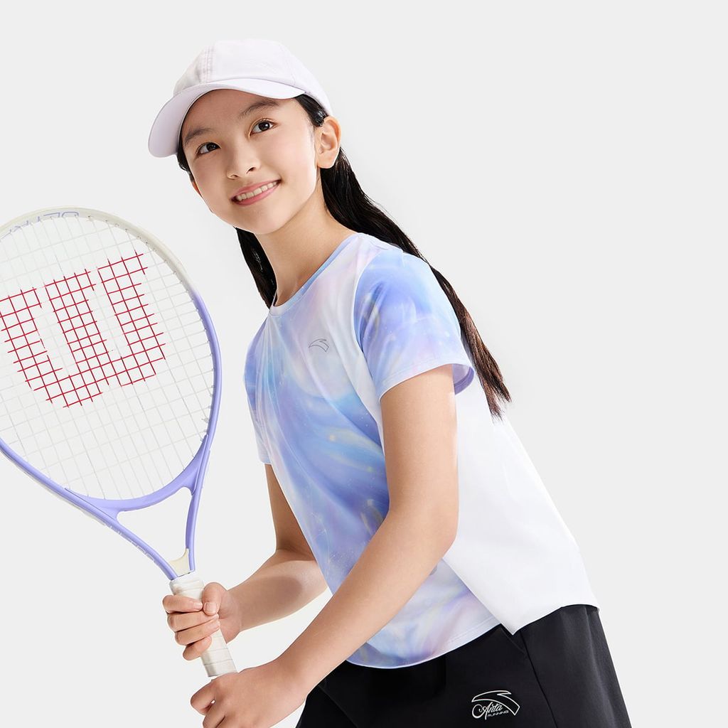 Áo Thun Thể Thao Bé Gái Anta Kids A-ICETECH 2.0 3626B5102-1