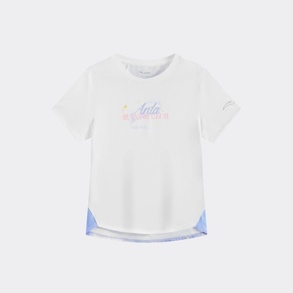 Áo Thun Thời Trang Thể Thao Bé Gái Anta Kids 3626B5105-1
