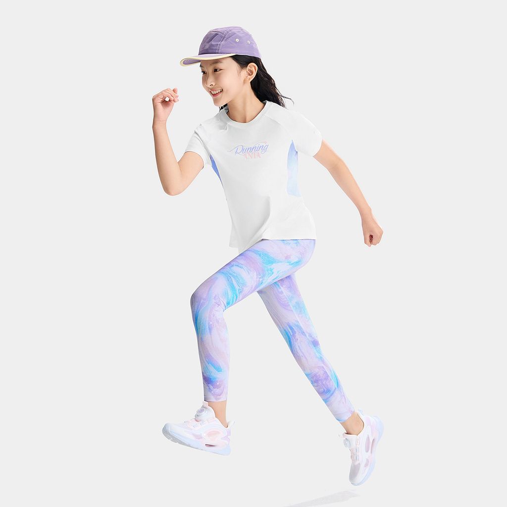 Áo Thun Thời Trang Thể Thao Bé Gái Anta Kids 3626B5111-1