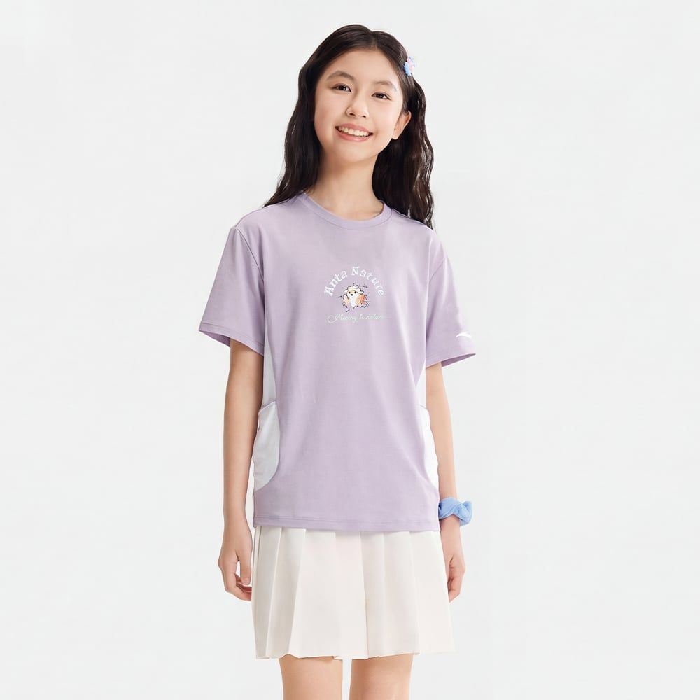 Set Lẻ Quần Và Áo Thể Thao Bé Gái Anta Kids 3626B6107-3/3625C1301-1