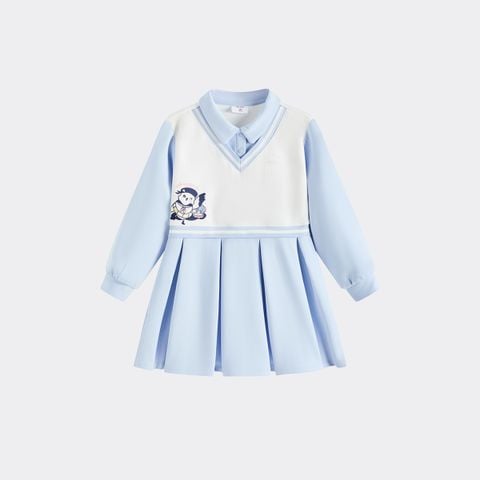 Váy Liền Thời Trang Bé Gái Anta Kids 3626B9301-1