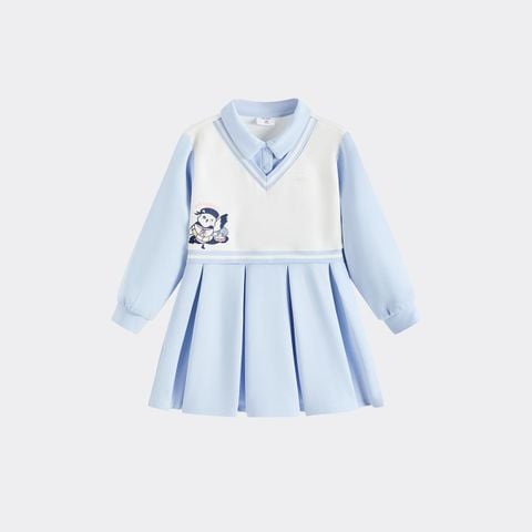 Váy Liền Thời Trang Bé Gái Anta Kids 3626B9301-1