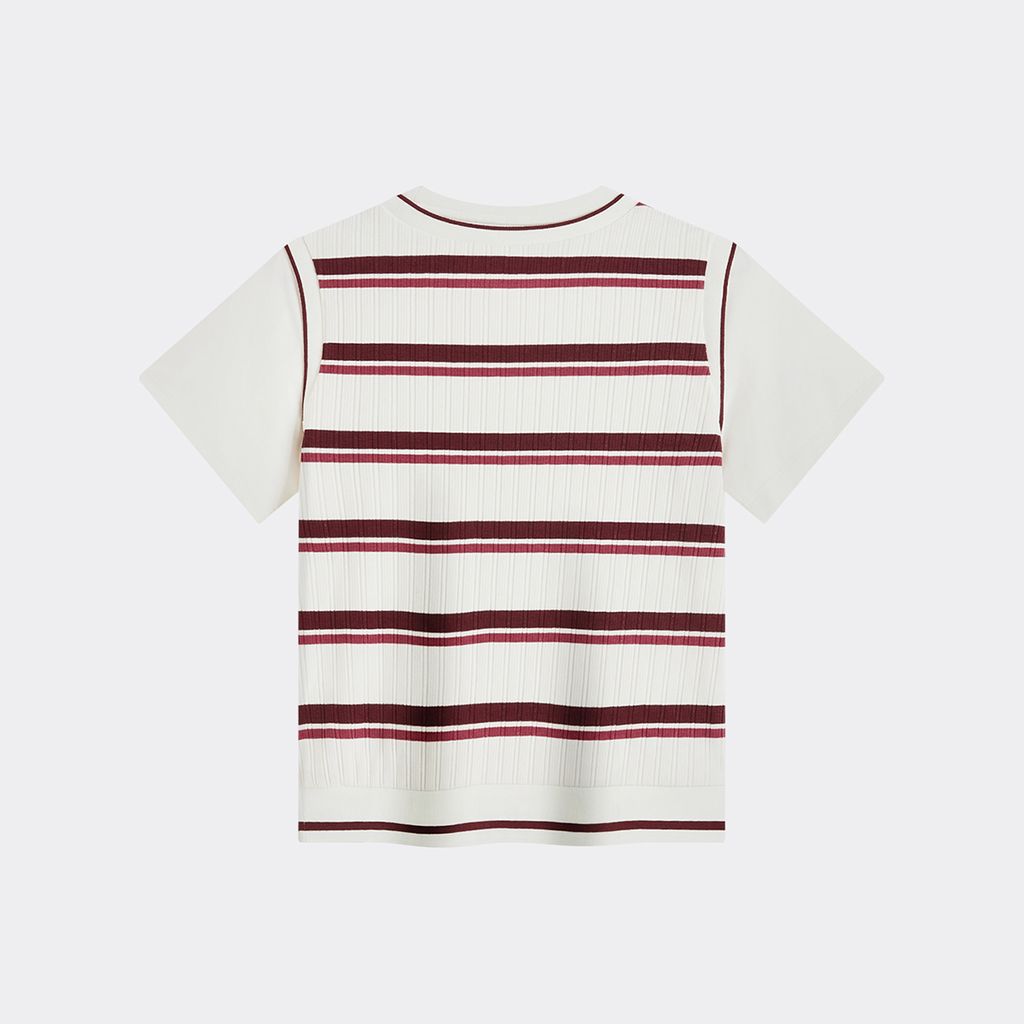 Áo Thun Thời Trang Bé Gái Elite Culture Anta Kids 3626C8110-4