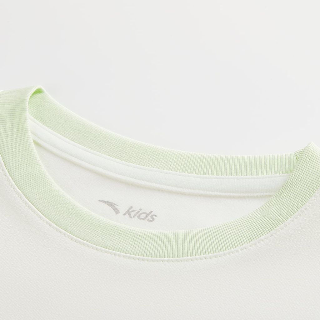 Áo Thun Ngắn Tay Thời Trang Bé Gái Anta Kids 3626C9101-1