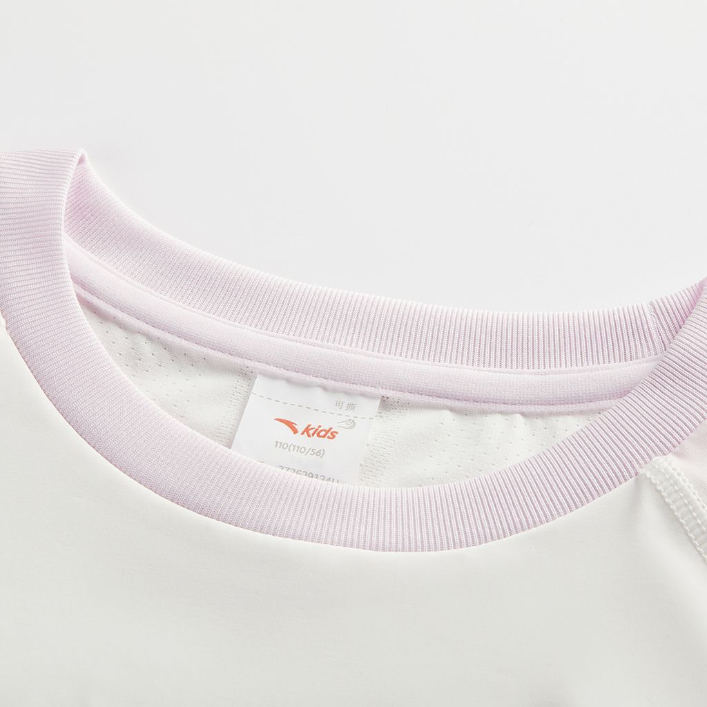 Áo Thun Thể Thao Bé Gái Anta Kids 3726B9124U-3