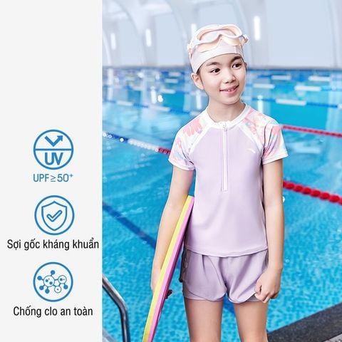 Bộ Đồ Bơi Bé Gái Anta Kids 3826332425-2