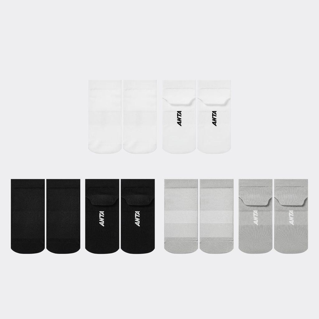 Set 3 Đôi Tất Trẻ Em Cổ Thấp Anta Kids 3926B8371-2