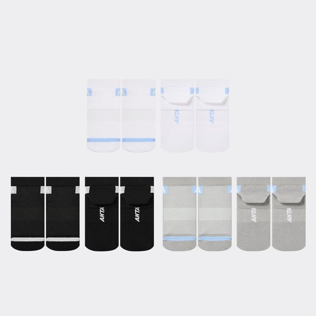 Set 3 Đôi Tất Trẻ Em Cổ Thấp Anta Kids 3926B8371-6