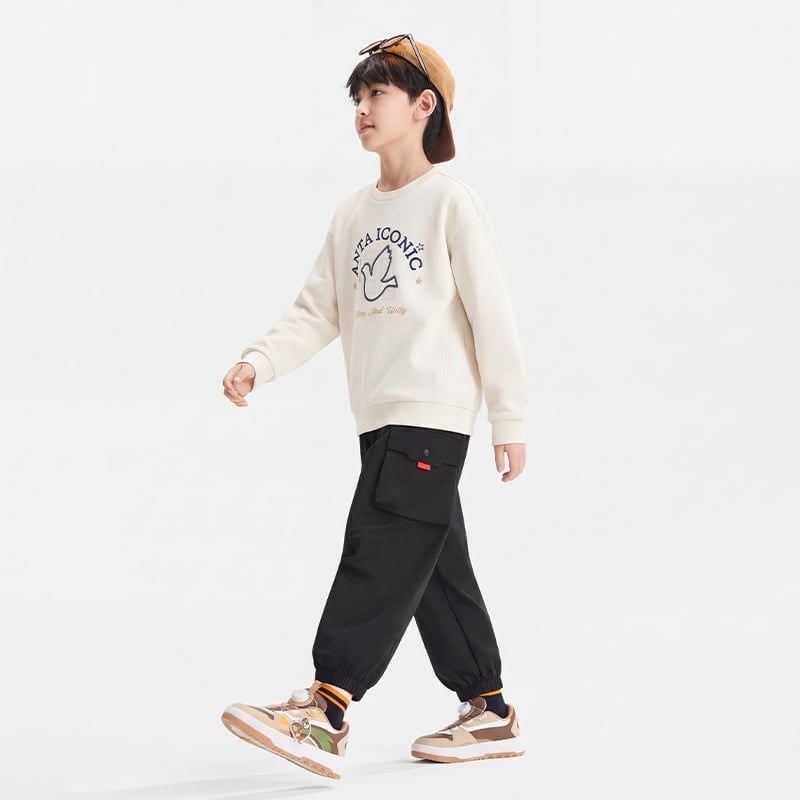 Áo Sweater Thể Thao Bé Trai Anta Kids 3526A8717-1