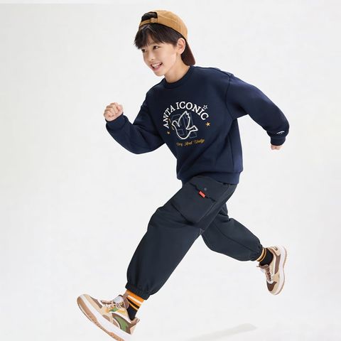 Áo Sweater Thể Thao Bé Trai Anta Kids 3526A8717-3