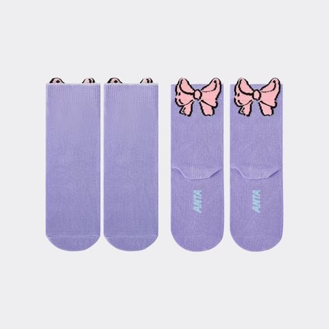 Tất Thể Thao Bé Gái Anta Kids 3925D9315-1