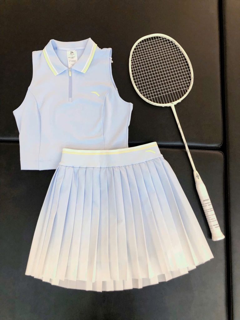 SET Váy Áo thể thao Tennis/Pickleball Nữ ANTA 1626A7108-3/ 1626A7201-3