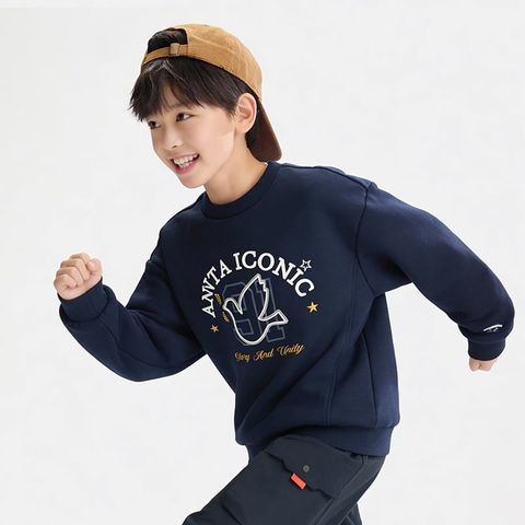 Áo Sweater Thể Thao Bé Trai Anta Kids 3526A8717-3