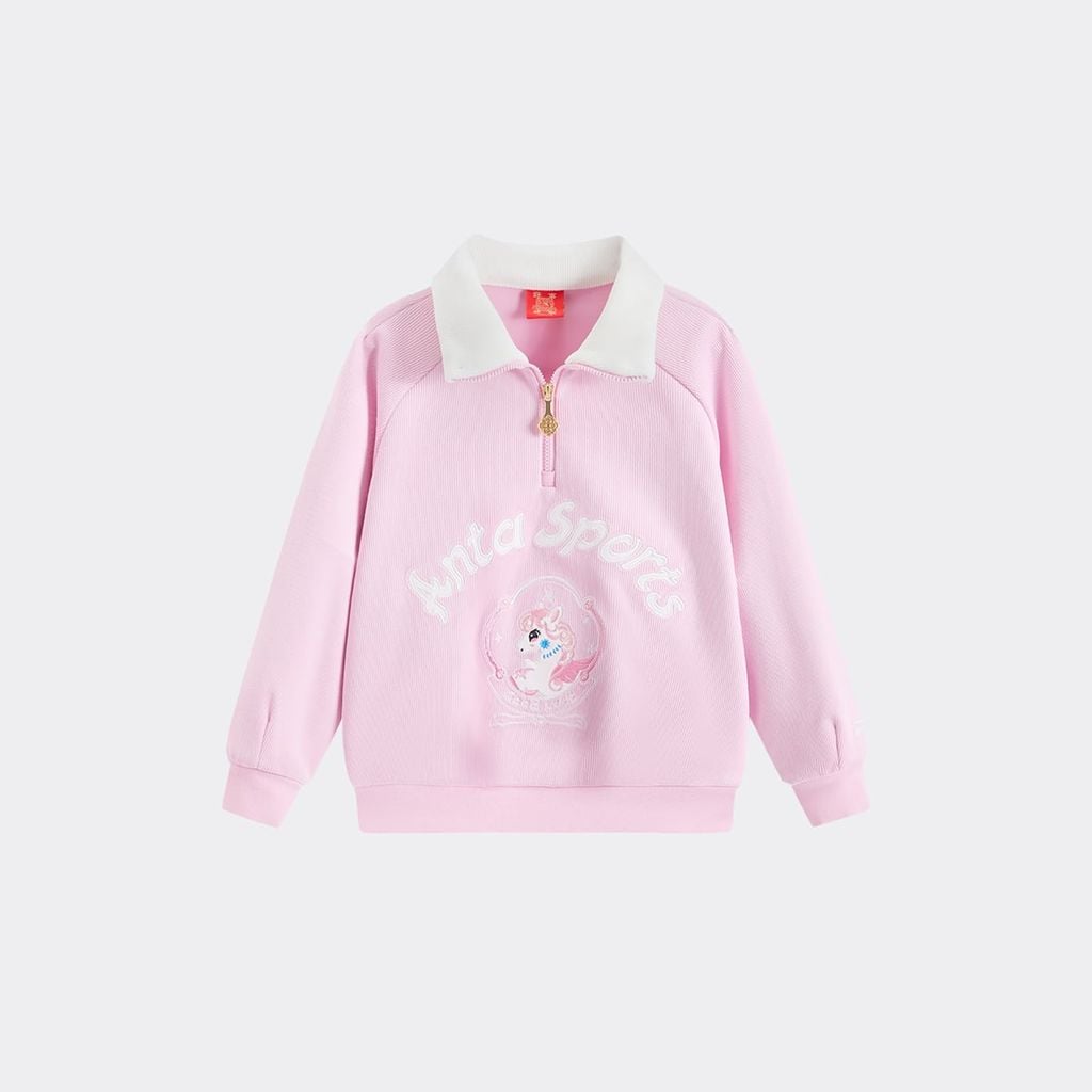 Áo Sweater Thời Trang Bé Gái Anta Kids 3626A9749-2