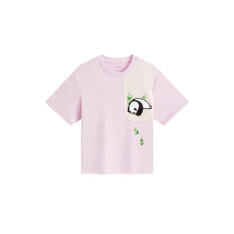 Áo Phông Ngắn Tay Thể Thao Bé Gái Anta Kids 3625C9104-2