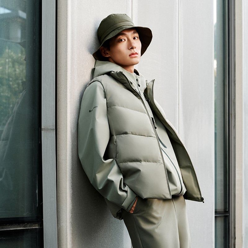 Áo Khoác Gile Lông Vũ Nam ANTA 952547918-3