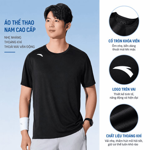 Áo Thun Thể Thao Nam ANTA 9526B7101-5