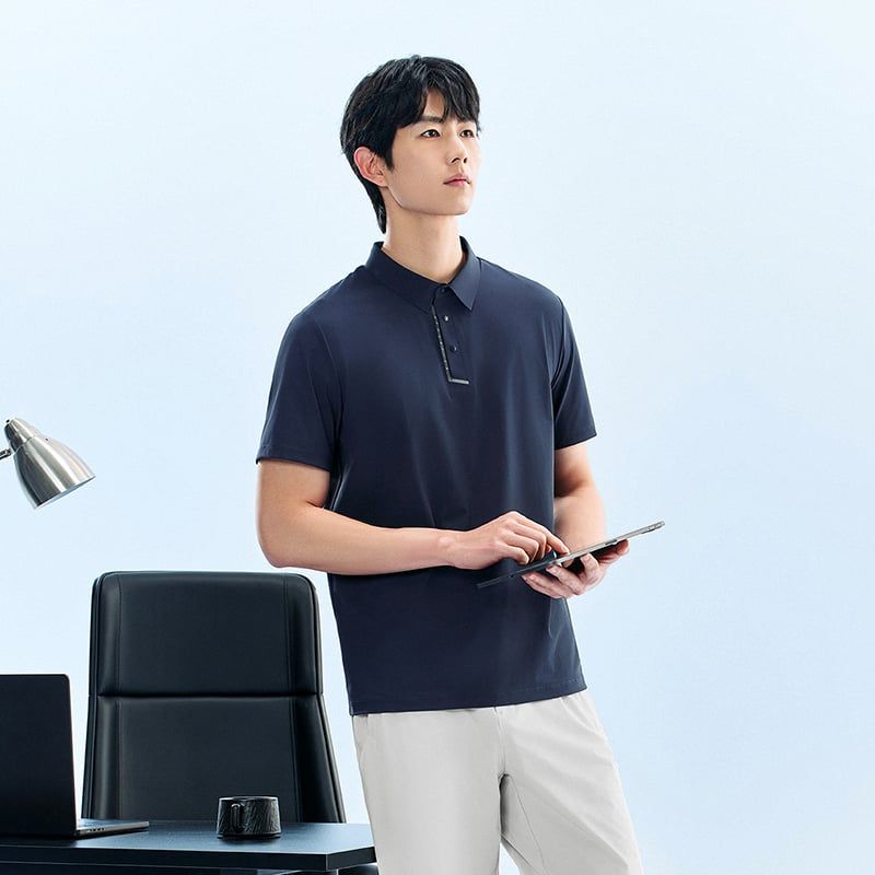 Áo Polo Thể Thao Nam Lycra Ice Silk ANTA 9526B7115-5