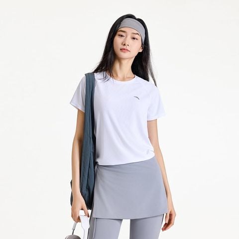 [Live] Áo Thun Ngắn Tay Thể Thao Nữ A-COOL I ANTA (A23) 9625E7121-5