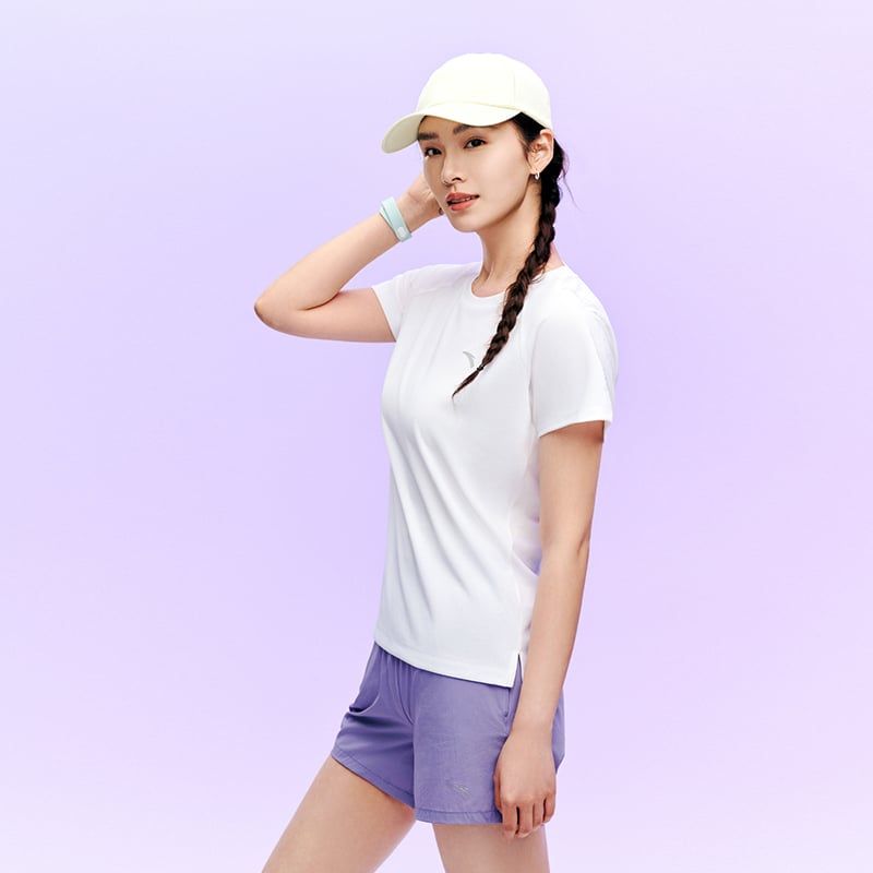 Áo Thun Ngắn Tay Thể Thao Nữ A-COOL I ANTA 9626B7116-4