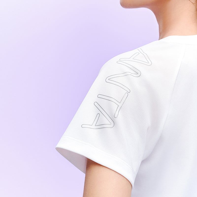 Áo Thun Ngắn Tay Thể Thao Nữ A-COOL I ANTA 9626B7116-4