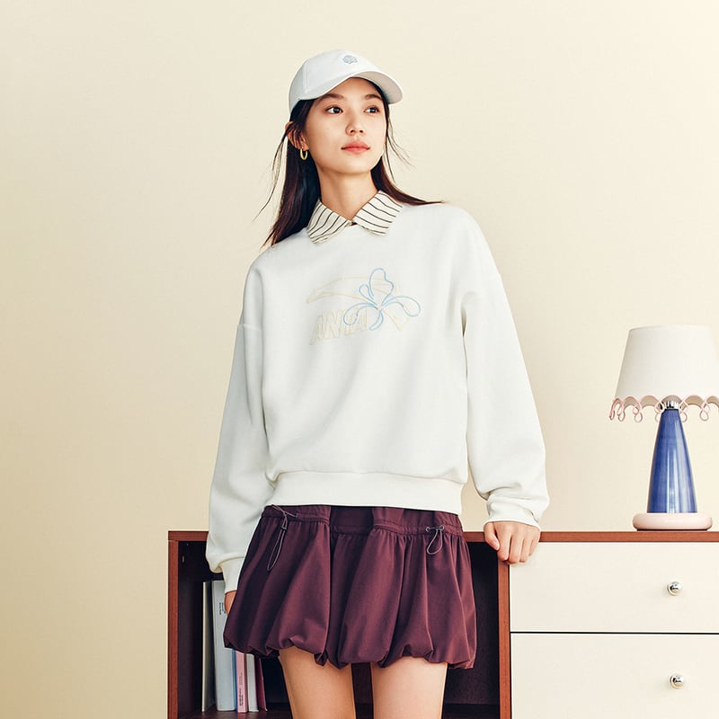 Áo Sweater Thời Trang Thể Thao Nữ ANTA 9626C8704-1