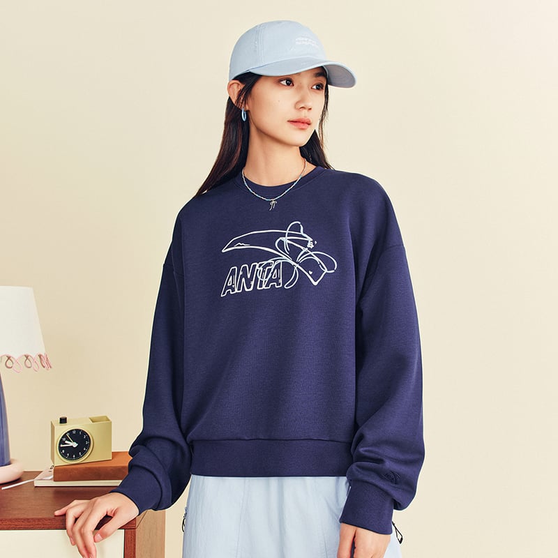 Áo Sweater Thời Trang Thể Thao Nữ ANTA 9626C8704-3