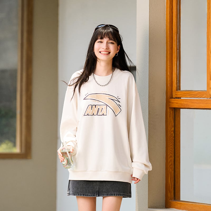 Áo Sweater Thời Trang Thể Thao Unisex ANTA 9726C8701-1