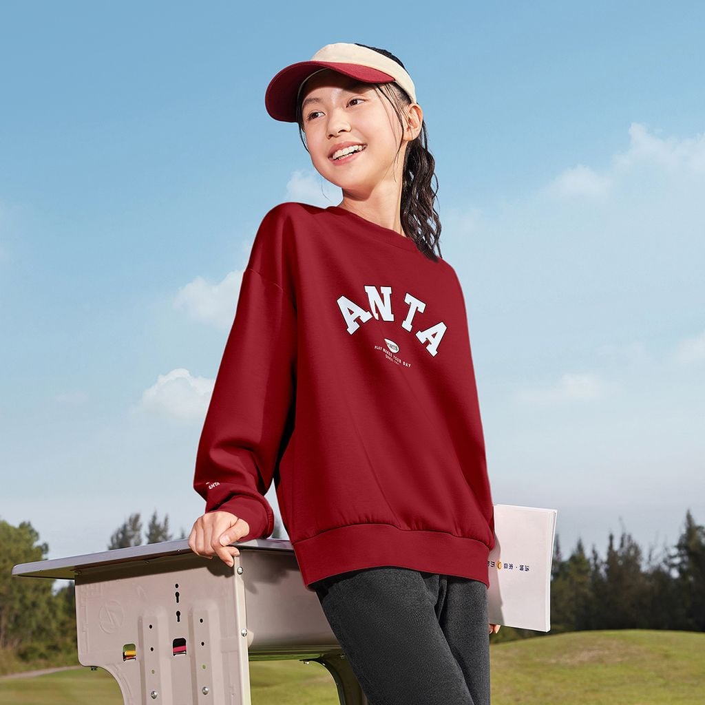 Áo Sweater Thời Trang Bé Gái Anta Kids A62537702-9