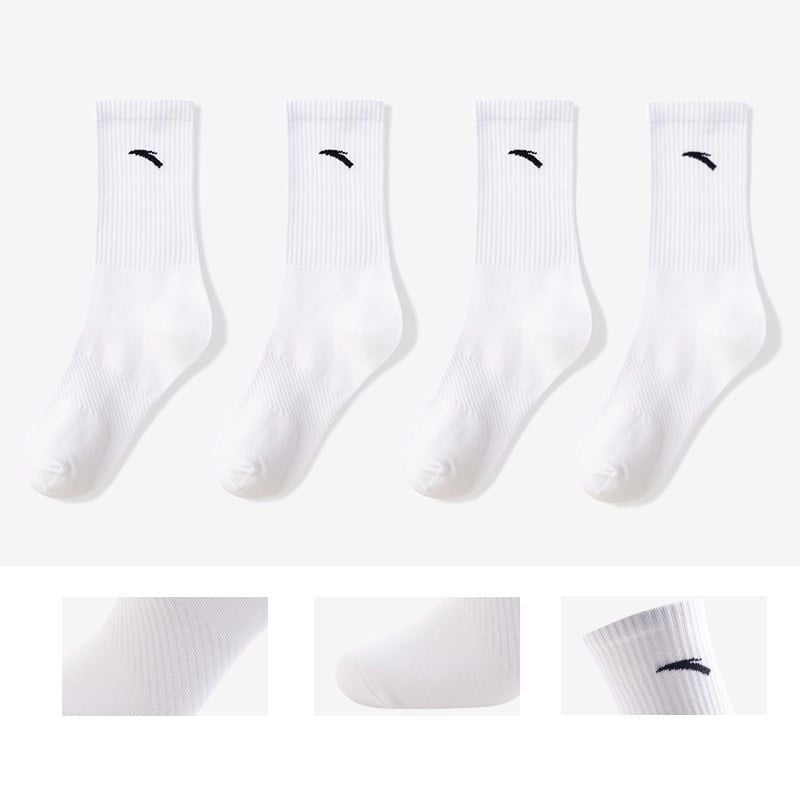 Set 4 Đôi Tất Thể Thao Cổ Cao Unisex ANTA 992517351R-1