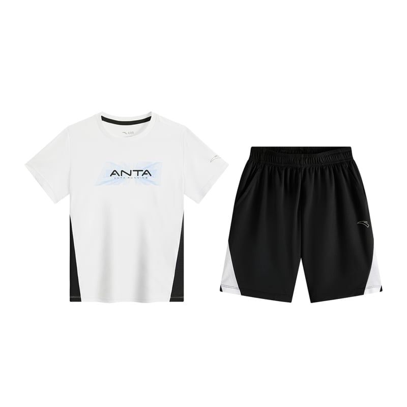 Bộ Quần Áo Thể Thao Bé Trai Anta Kids A525B7714-1