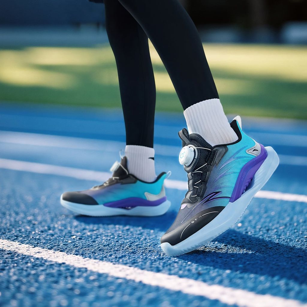 Giày Chạy Thể Thao Bé Trai Size 34-39 Anta Kids Riding The Wind A125C5514-3