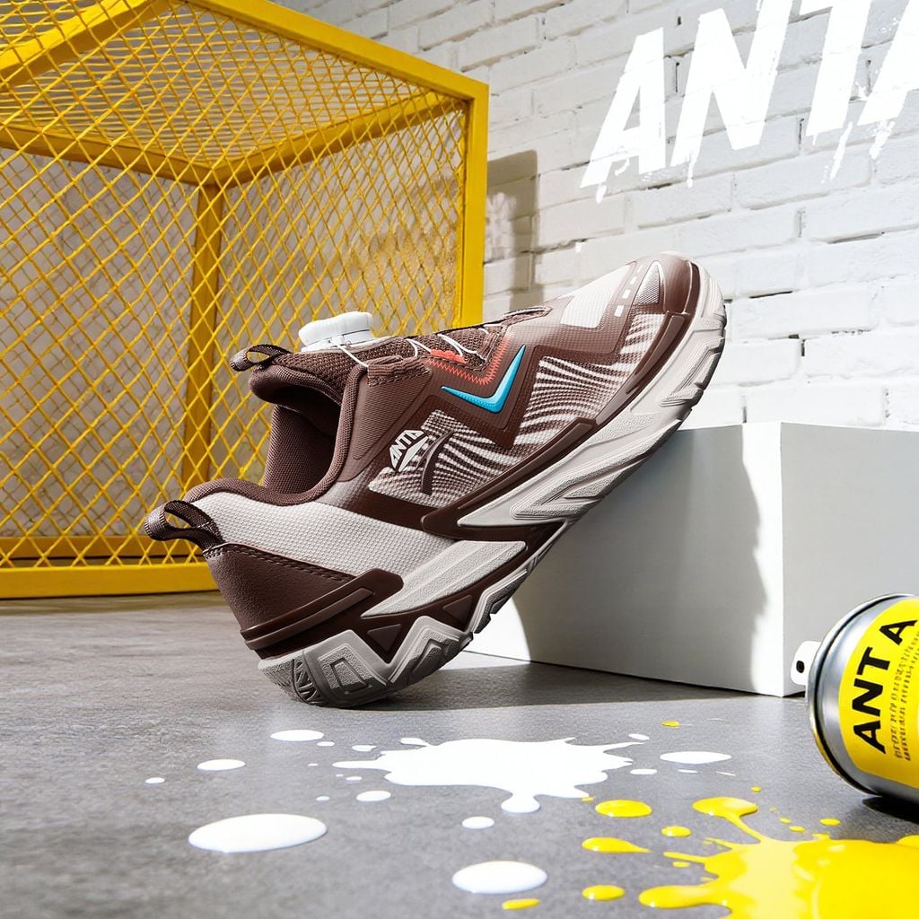 Giày Bóng Rổ Outdoor Thể Thao Bé Trai Size 33-39 Gyakuten PRO Anta Kids A12611104-4