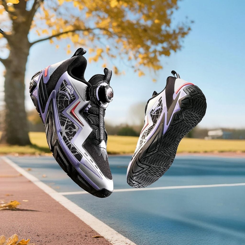 Giày Bóng Rổ Outdoor Thể Thao Bé Trai Size 33-39 Gyakuten PRO Anta Kids A12611104-5