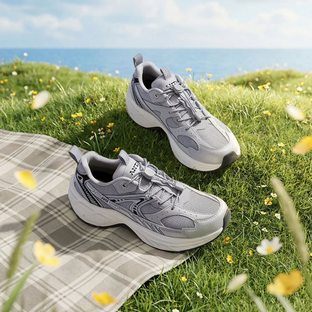 Giày Thể Thao Bé Trai Size 35-40 Outdoor Wilderness Anta Kids A12618809-2