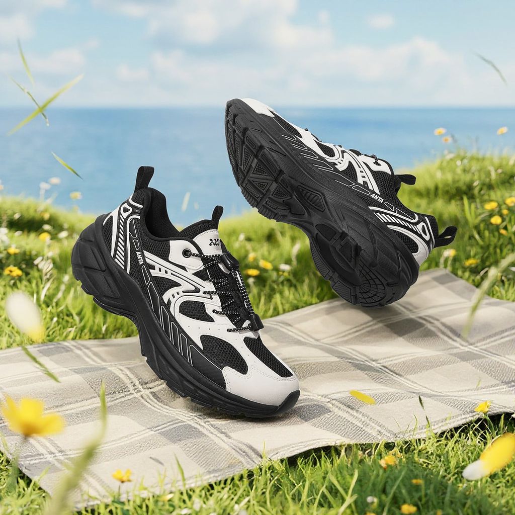 Giày Thể Thao Bé Trai Size 35-40 Outdoor Wilderness Anta Kids A12618809-3