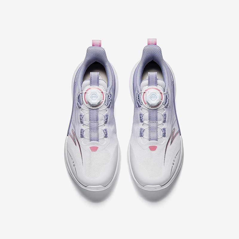 Giày Chạy Thể Thao Bé Gái Size 34-38 Anta Kids Riding The Wind A225C5514-2