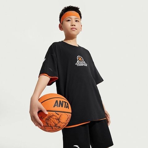 Áo Phông Ngắn Tay Thể Thao Bé Trai Anta Kids 352521102-4