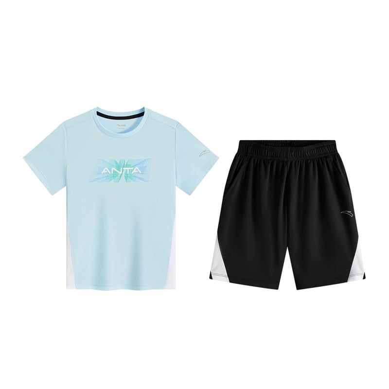 Bộ Quần Áo Thể Thao Bé Trai Anta Kids A525B7714-4