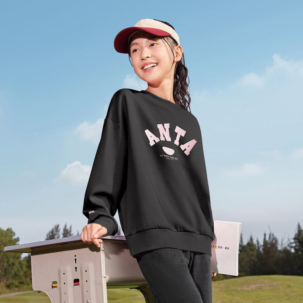 Áo Sweater Thời Trang Bé Gái Anta Kids A62537702-8