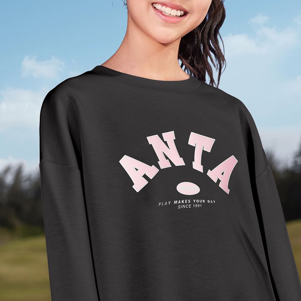Áo Sweater Thời Trang Bé Gái Anta Kids A62537702-8