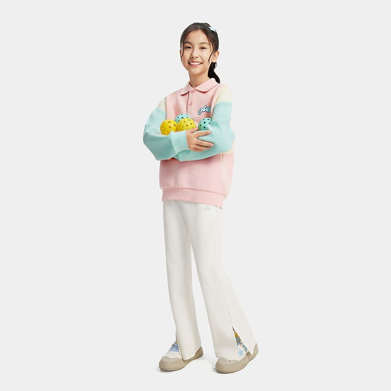 Quần Dài Thể Thao Bé Gái Anta Kids A62537710-1