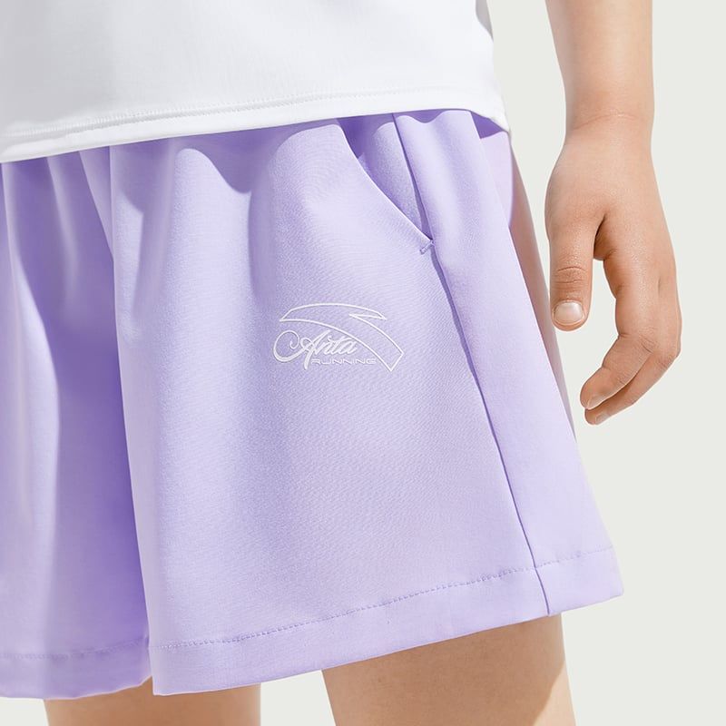 Quần Short Thể Thao Bé Gái Anta Kids A625B5302-2