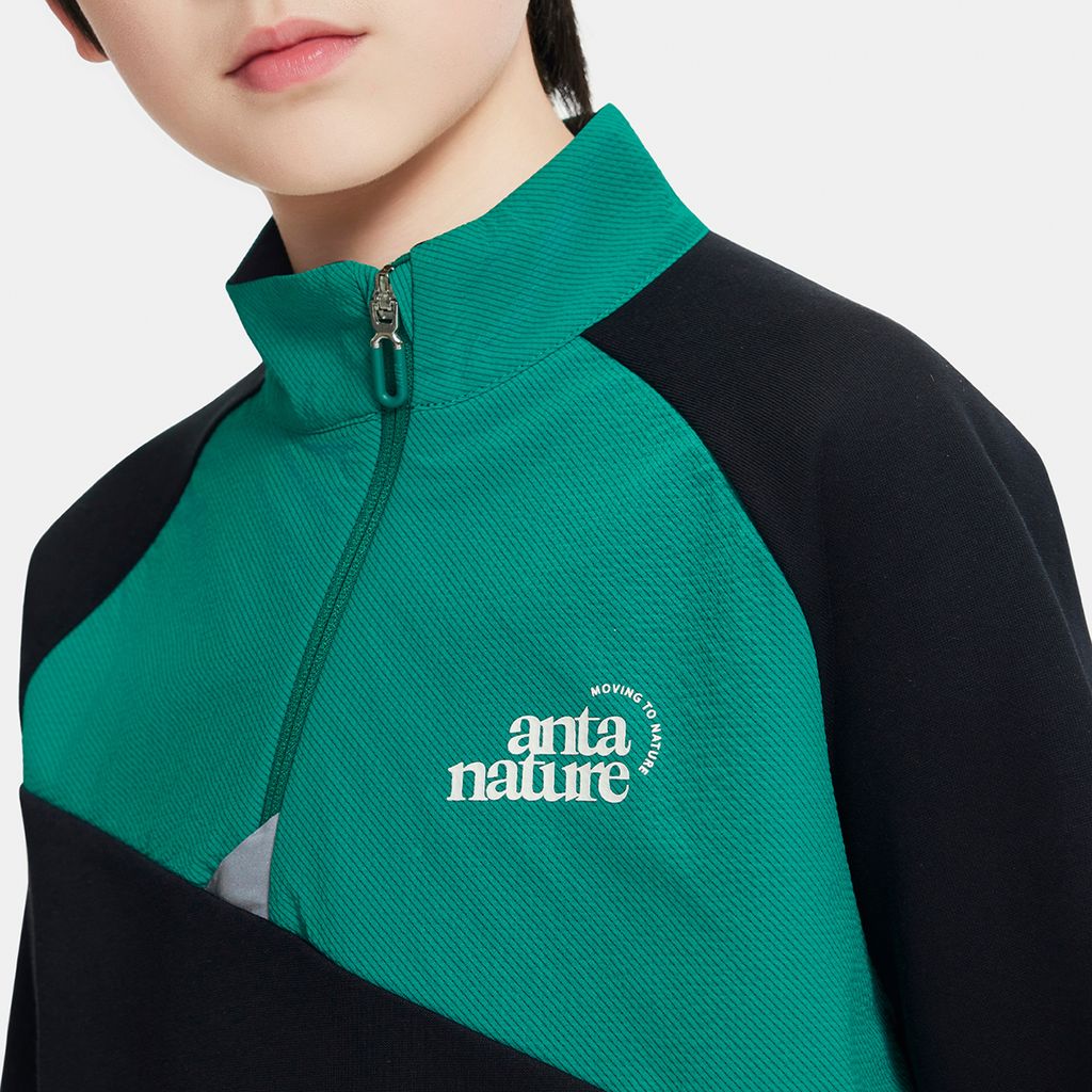 Áo Sweater Thể Thao Bé Trai Anta Kids A72536714-3