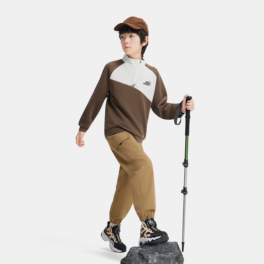 Áo Sweater Thể Thao Bé Trai Anta Kids A72536714-4